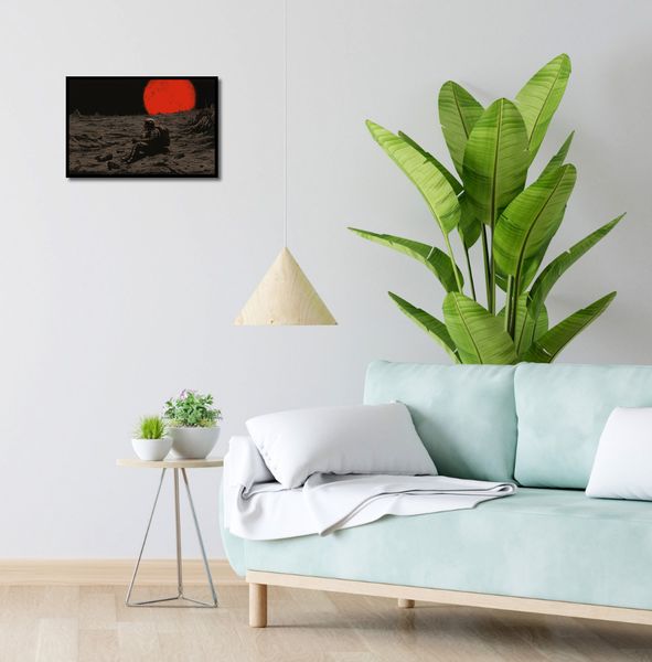 Plakat 45x30cm Samotność w Kosmosie zdjęcie 4