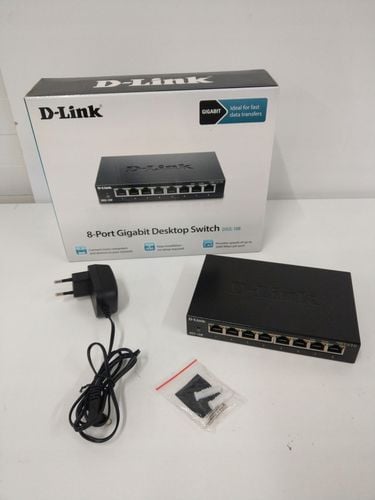 SWITCH DGS-108/E 8-PORTOWY D-Link na Arena.pl