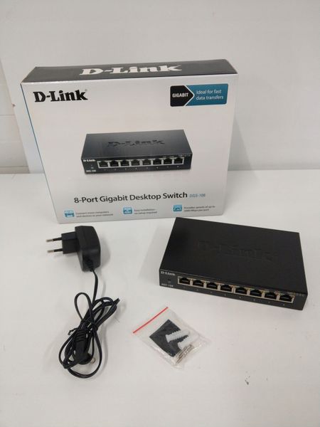 SWITCH DGS-108/E 8-PORTOWY D-Link zdjęcie 9