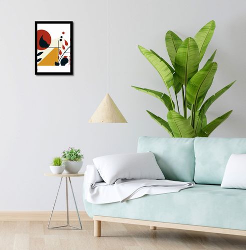 Plakat 29,7x42cm Ogień i Flora na Arena.pl