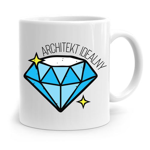 Kubek Architekta Projektanta Architekt Idealny Z Nadrukiem Ze Zdjęciem na Arena.pl