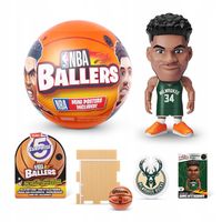 ZURU SURPRISE NBA BALLERS ZAWODNICY KOSZYKÓWKA KOSZYKARZE FIGURKI KULA