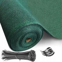 SIATKA cieniująca 90% maskująca ZIELONA 1,50x10m