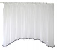 FIRANKA DZIECIĘCA Maja 2 z pomponami 300 x 145 sz