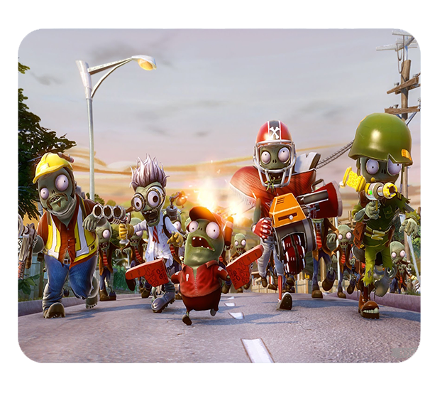 Podkładka pod myszkę Plants vs Zombie zdjęcie 1