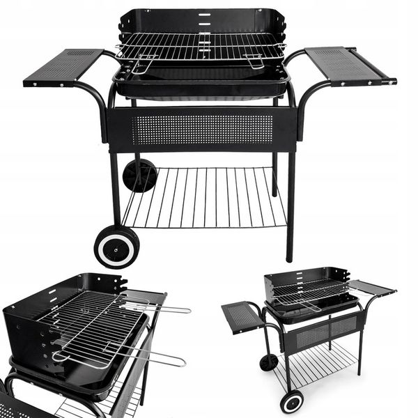Grill węglowy Modern Home 53 x 34 cm zdjęcie 1