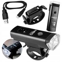 NEO ŚWIATŁO ROWEROWE PRZEDNIE 400LM USB 400LM 3H