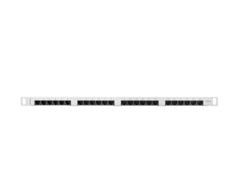 PATCH PANEL 24 PORT 0.5U KAT.6 SZARY LANBERG na Arena.pl