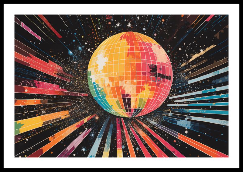 Plakat 60x40cm Disco Gra! zdjęcie 3