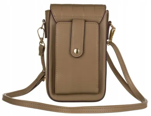 mała listonoszka damska ze skóry ekologicznej — peterson m-15 na Arena.pl