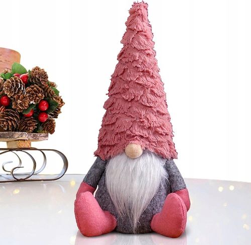 Zestaw Skrzatów Gnomów Świątecznych Pod Choinkę Krasnale Ozdobne 4 Sztuki na Arena.pl