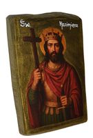 Ikona Święty Kazimierz patron młodzieży