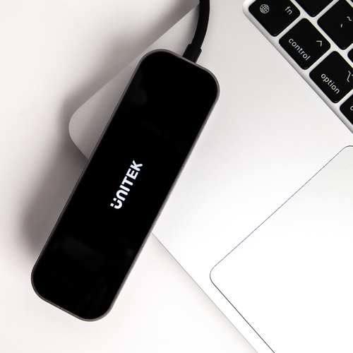 Unitek Hub USB-C 3.1 RJ-45 3xUSB-A HDMI 4K PD100W na Arena.pl
