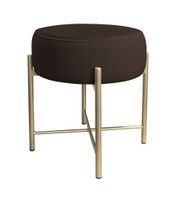 Taboret Pola noga metalowa złota MG05