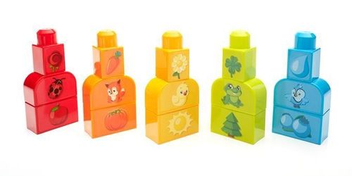 Mega Bloks Klocki Kolorowa układanka na Arena.pl