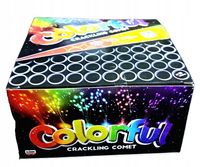 Kolorowa Bateria - 100 Trzaskających Strzałów na Pokaz Imprezę Zabawę