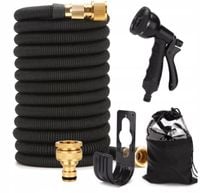 WĄŻ OGRODOWY ELASTYCZNY ROZCIĄGLIWY PISTOLET ZŁĄCZKI WYSOKA JAKOŚĆ 8w1