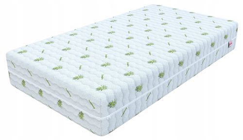 Materac Z ALOESEM sprężynowy kieszeniowy 120 x 200 24cm H3, H4 PROFILOWANY na Arena.pl
