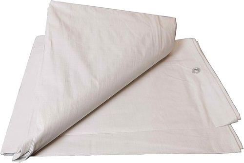 Wodoodporna plandeka 2 x 3 m biała na Arena.pl