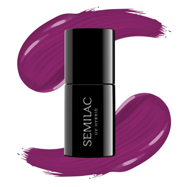 SEMILAC Lakier hybrydowy 012 Pink Cherry 7ml zdjęcie 1