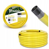 Wąż Ogrodowy Bardzo Mocny 1/2" 30m nawodnienie SUNFLEX Elastyczny Wąż 30mb