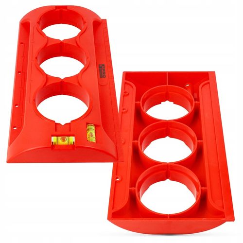 WZORNIK SZABLON DO WYCINANIA WYMIAROWANIA OTWORÓW POD PUSZKI GNIAZDEK na Arena.pl