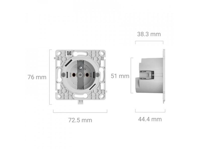 OutletCore (smart) [type E] - AJAX SYSTEMS 72570.165.WH1 zdjęcie 4
