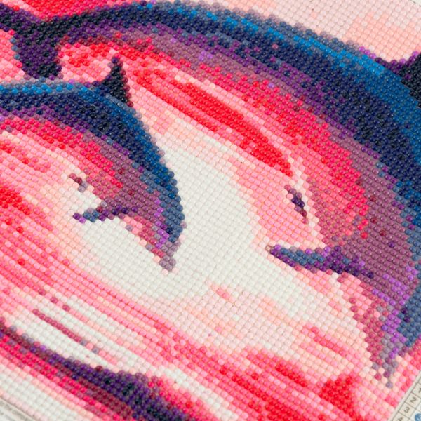 HAFT DIAMENTOWY MALOWANIE DIAMENTAMI 3D delfiny zdjęcie 5