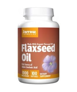 Flaxseed Oil 1000 mg 100 kapsułek Jarrow