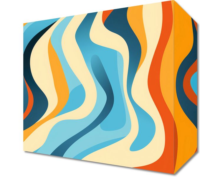 Obraz 20x20cm Tańczące Fale zdjęcie 1