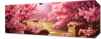 Obraz 50x20cm Życie w Ulach