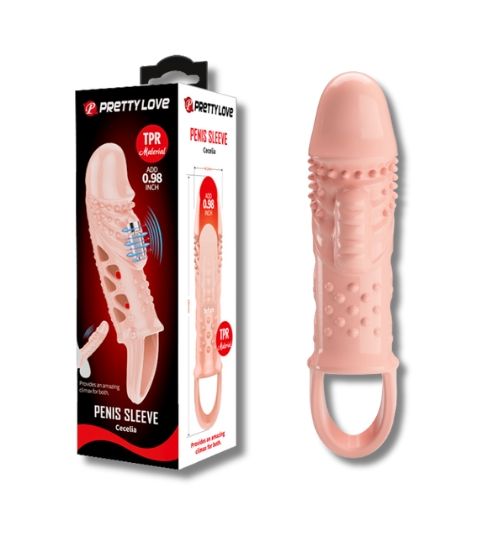 Wibrująca przedłużka penisa zdjęcie 1