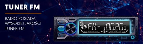 Radio samochodowe 1DIN Bluetooth USB Pilot ISO na Arena.pl