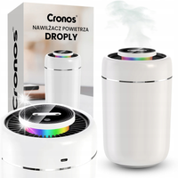 NAWILŻACZ POWIETRZA ULTRADŹWIĘKOWY LAMPKA DYFUZOR ZAPACHOWY AROMATERAPIA 3L