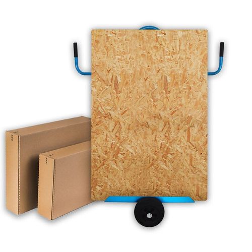 19189 Wózek transportowy Bituxx do płyt OSB MDF GK dwukołowy udźwig do 300k na Arena.pl