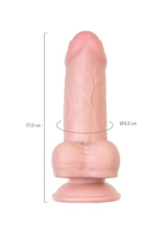 Dildo My babe by RealStick My Precious, flesh,TPE, 17cm na Arena.pl