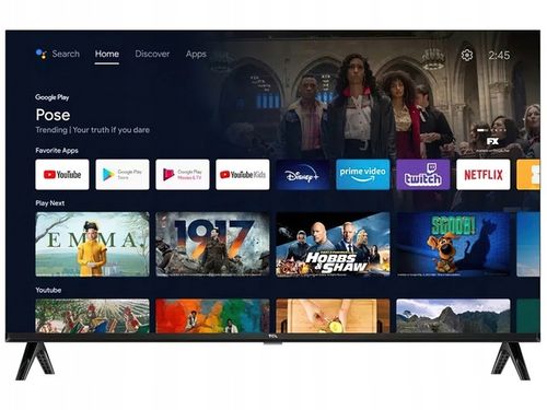 Telewizor LED TCL 32S5400AF 32" Full HD Smart WiFi Android TV czarny na Arena.pl