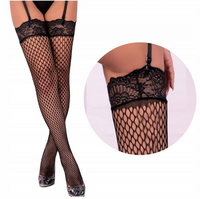 Kuszące Pończochy Kabaretki - Aufdaria LivCo Corsetti L/XL