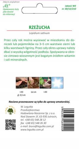 nasiona rzeżucha, 10g na Arena.pl