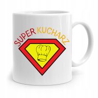Kubek Prezent Dla Super Kucharza Kucharki Z Nadrukiem Ze Zdjęciem