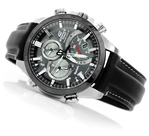 Zegarek męski CASIO EQB-501XBL-1AER - bluetooth na Arena.pl