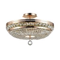 Plafoniera LAMPA sufitowa OTTILIA DIA700-CL-06-G Maytoni okrągła OPRAWA kryształowy plafon glamour złoty