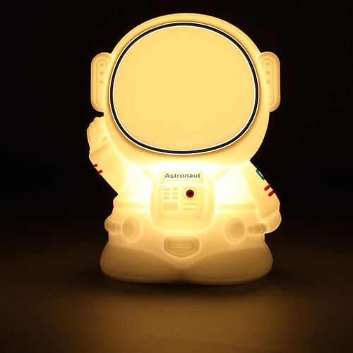 Lampka nocna silikonowa biała astronauta na Arena.pl