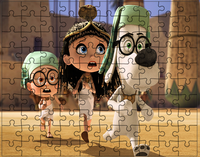 Puzzle Pan Peabody i Sherman