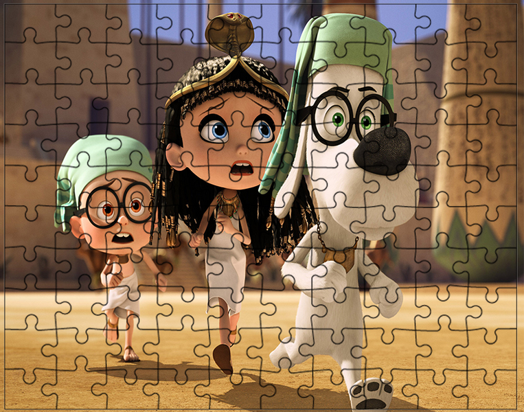 Puzzle Pan Peabody i Sherman zdjęcie 1