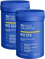 Formeds BICAPS K2 D3 60 kapsułek Wielopak x 2