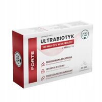 Aura Care Probiotyk + Prebiotyk - Ultrabiotyk - forte 100 miliardów CFU