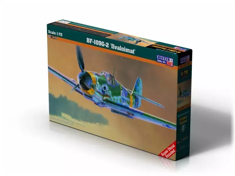 Bf-109 G-2 Ilmavoimat, C-76, 1:72 zdjęcie 1