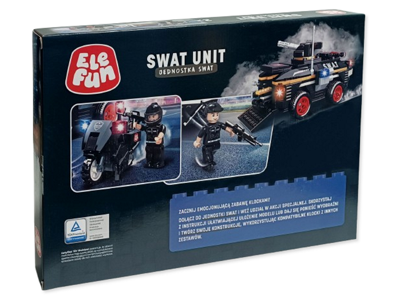 Klocki Elefun SWAT Unit - Jednostka SWAT C5002 zdjęcie 2