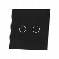 PANEL SZKLANY - CZARNY LIVOLO